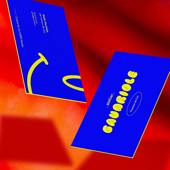prestation graphique cartes de visites