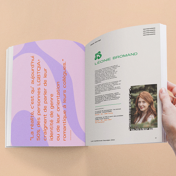 prestation graphique mise en page